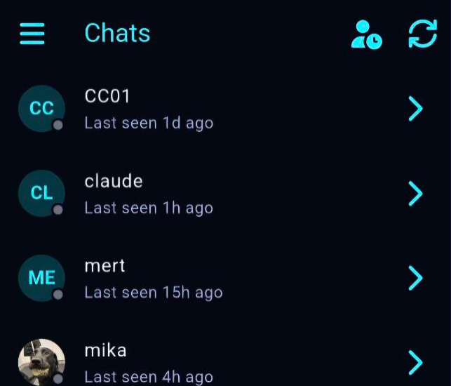DNA Connect chat interface